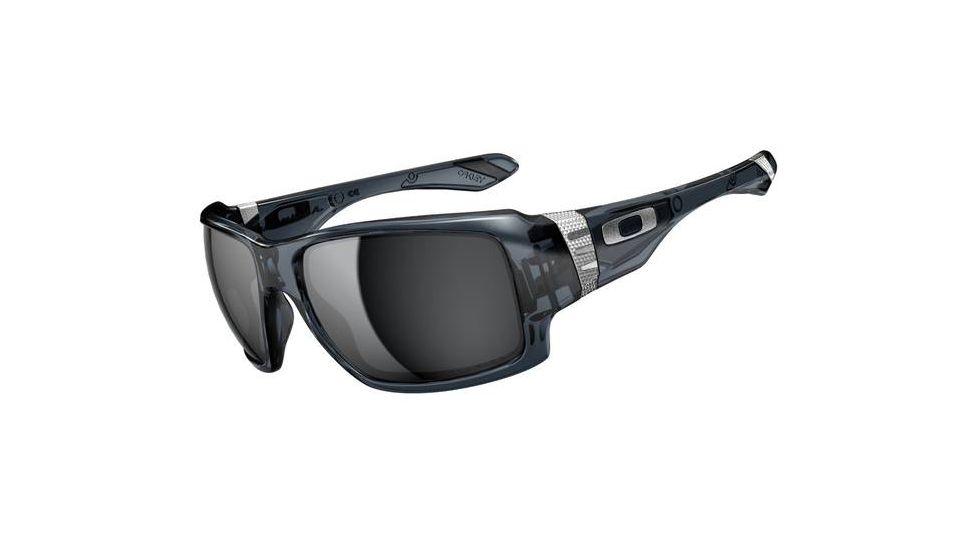 Oakley Big Taco Sunglasses, Crystal Black OO9173-02