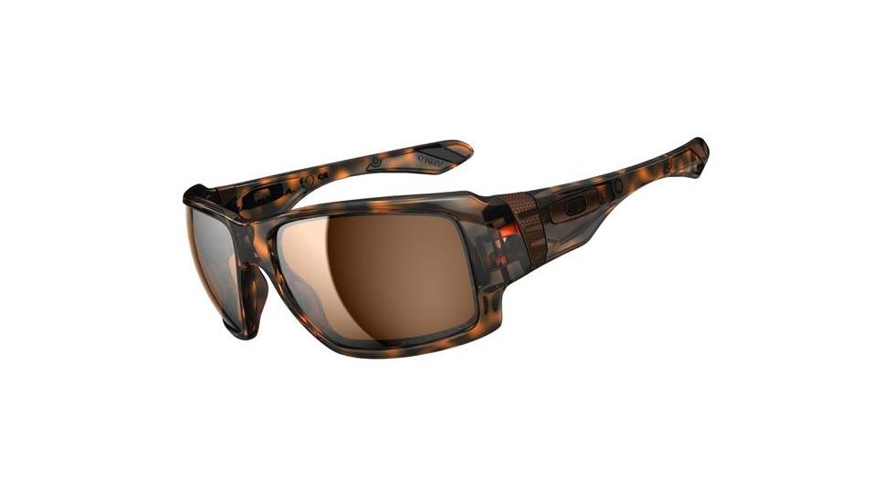 Oakley Big Taco Sunglasses, Brown Tortoise OO9173-05