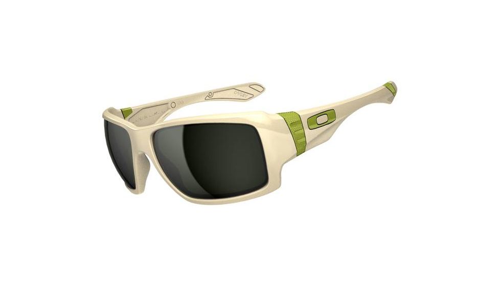 Oakley Big Taco Sunglasses, Matte Bone OO9173-07