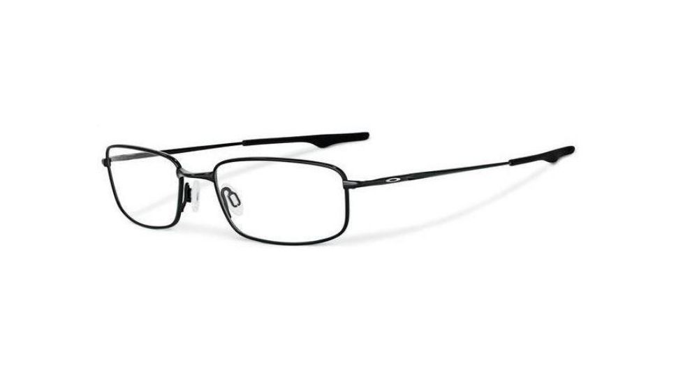 Oakley Keel Blade Progressive Prescription Eyeglasses, Polished Black Frame, OX3125-0155PR