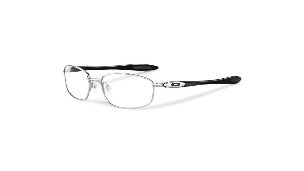 Oakley Blender 6B Progressive Prescription Eyeglasses, Chrome Frame OX3162-0655PR