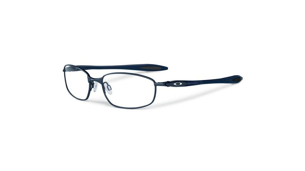 Oakley Blender 6B Progressive Prescription Eyeglasses, Polished Midnight Frame OX3162-0555PR