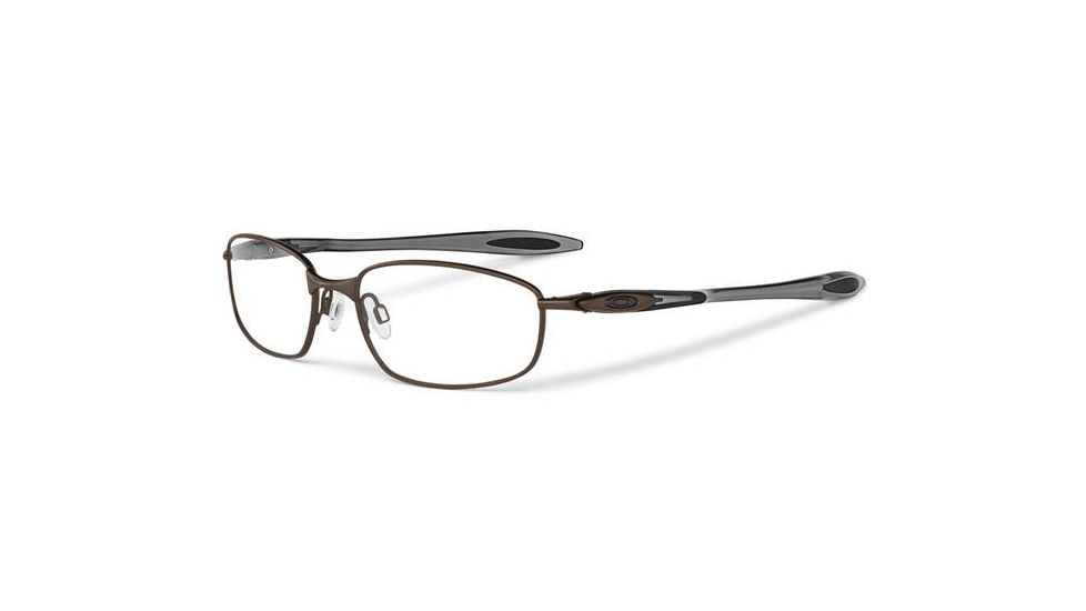 Oakley Blender 6B Single Vision Prescription Eyeglasses, Pewter Frame OX3162-0155SV