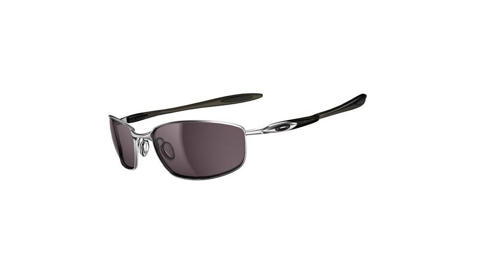 Oakley Blender Sunglasses, Lead+Grey Smoke Frame, Warm Grey Lens OO4059-01