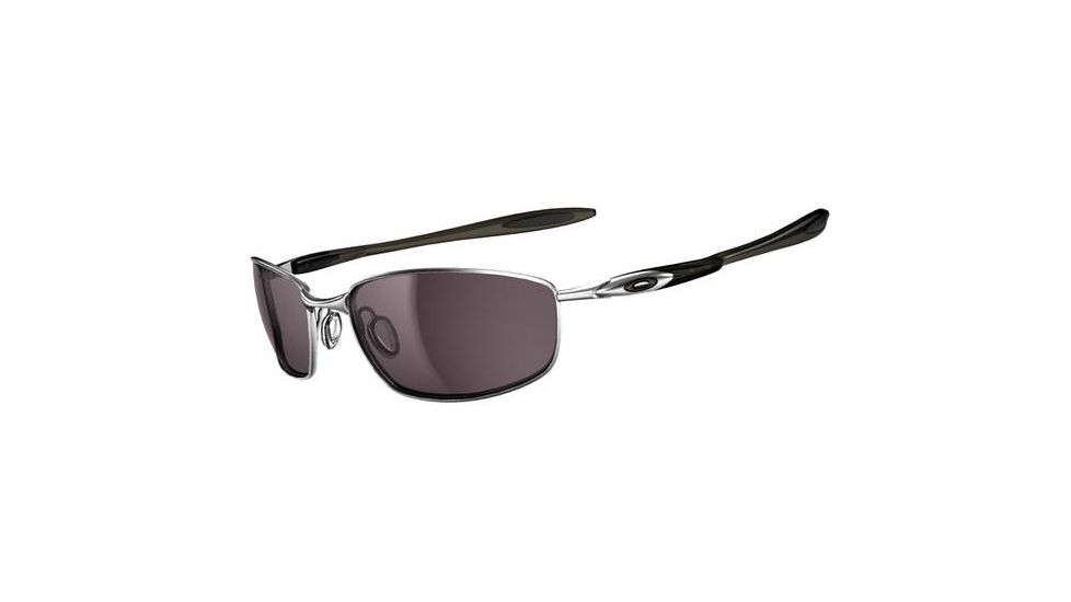 Oakley Blender Single Vision Prescription Sunglasses - Lead/Grey Smoke Frame OO4059-01