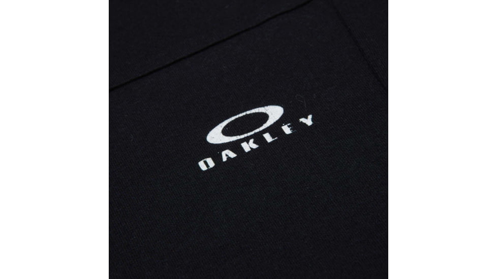 Oakley Block Short Sleeve Tee - Men's, Blackout, Medium, 457770-02E-M