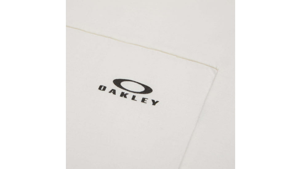 Oakley Block Short Sleeve Tee - Men's, White, Medium, 457770-100-M