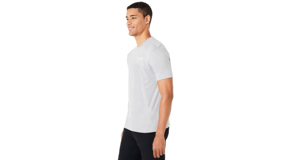 Oakley Blur Advertising Short Sleeve Tee - Men's, Granite Heather, Large, 457361-24L-L