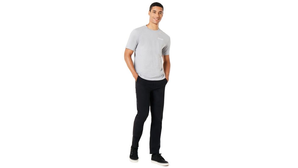 Oakley Blur Advertising Short Sleeve Tee - Men's, Granite Heather, Large, 457361-24L-L