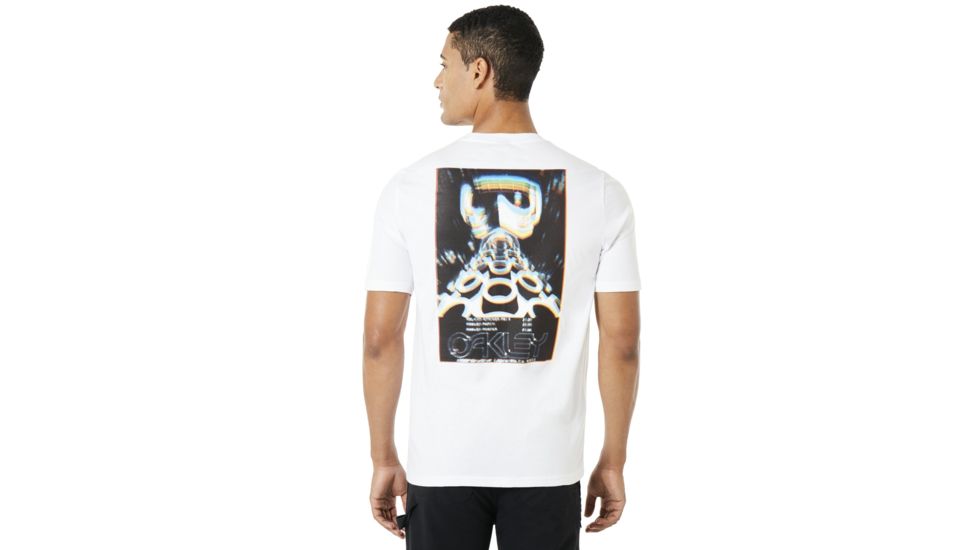 Oakley Blur Advertising Ss - Mens, Jet Black Heather, Extra Large 457361-01S-XL