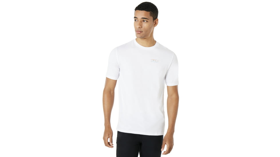 Oakley Blur Advertising Ss - Mens, Jet Black Heather, Extra Large 457361-01S-XL