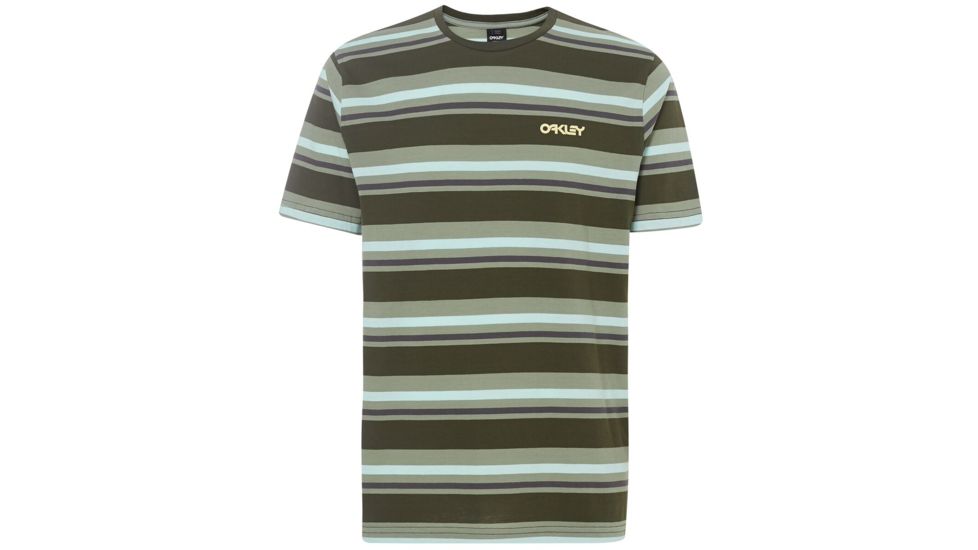 Oakley Bold Yd Stripe Tee - Mens, Dark Brush, 2XL, 457701-86V-XXL