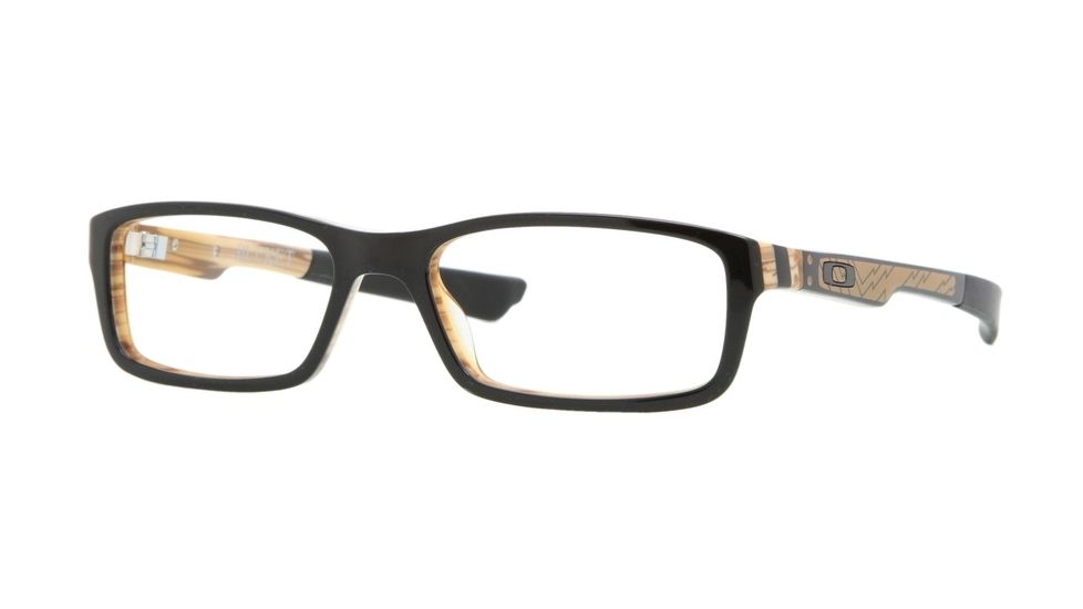 Oakley Bucket Bifocal Prescription Eyeglasses 106003-51 - Black Pallet Frame, Clear Lenses