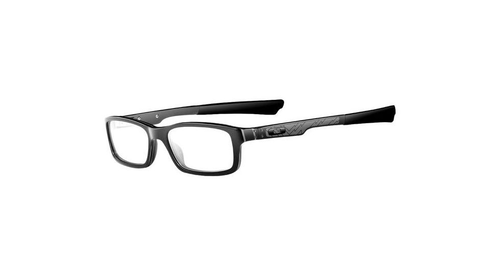 Oakley Prescription Eyeglasses Bucket Bifocal Polished Black Frame