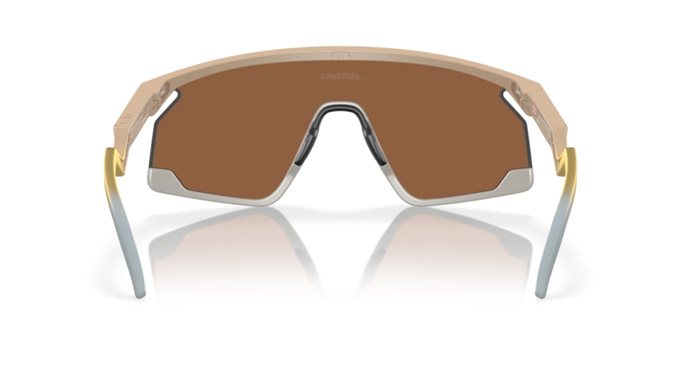 Oakley BXTR Patrick Mahomes II Collection Sunglasses, Matte Desert Tan, PRIZM Tungsten, PRIZM Tungsten, OO9280-0839