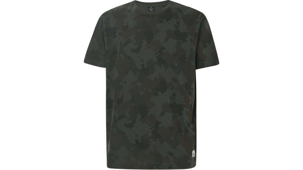 Oakley Cadpat Camo Short Sleeve Tee - Mens, Cadpat Dark Brush Camo P, Extra Large, FOA400039-95D-XL