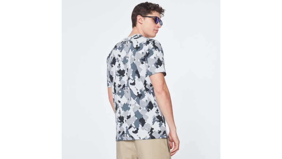 Oakley Cadpat Camo Short Sleeve Tee - Mens, Cadpat Grey Camo P, Large, FOA400039-94U-L