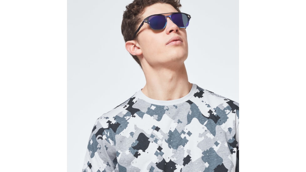 Oakley Cadpat Camo Short Sleeve Tee - Mens, Cadpat Grey Camo P, Large, FOA400039-94U-L