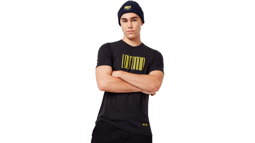 Oakley California Short Sleeve Tee - Men's, Blackout, 2XL, 457898-02E-XXL