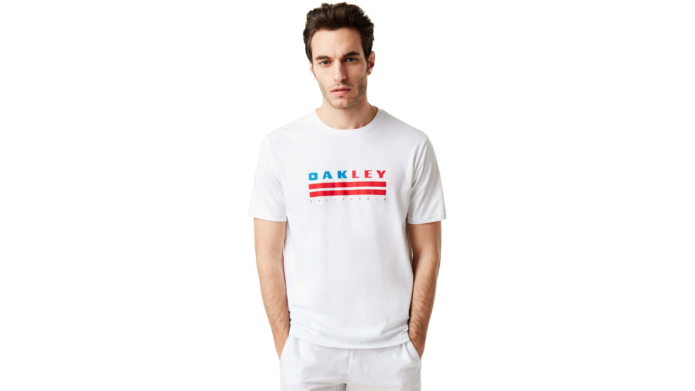 Oakley California Tee - Mens, White, Medium, 457772-100-M