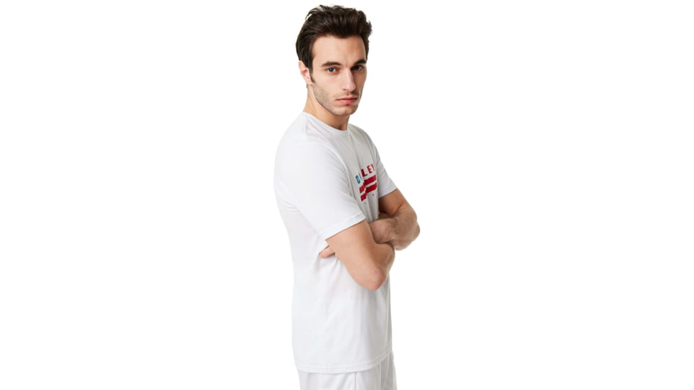 Oakley California Tee - Mens, White, Medium, 457772-100-M
