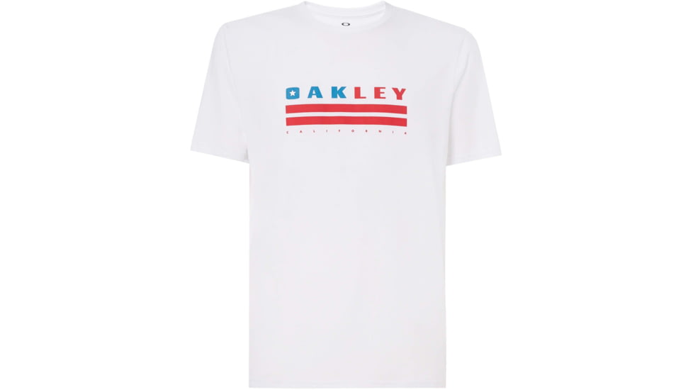 Oakley California Tee - Mens, White, Medium, 457772-100-M