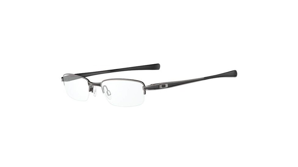 Oakley Caliper Eyeglass Frames w/ Blank Lenses - Size 48, Pewter/Black Frame OX3097-0448