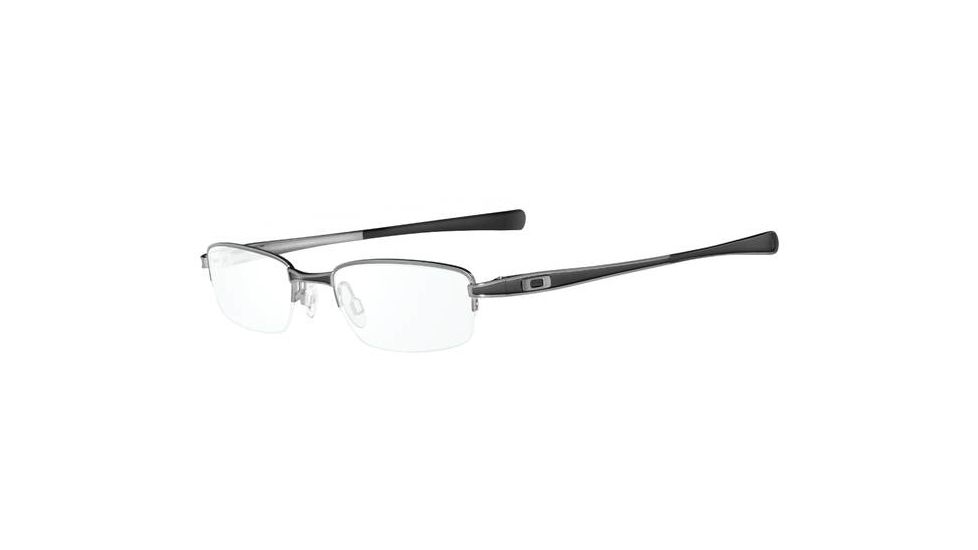 Oakley Caliper Eyeglass Frames w/ Blank Lenses - Size 48, Brushed Chrome Frame OX3097-0148