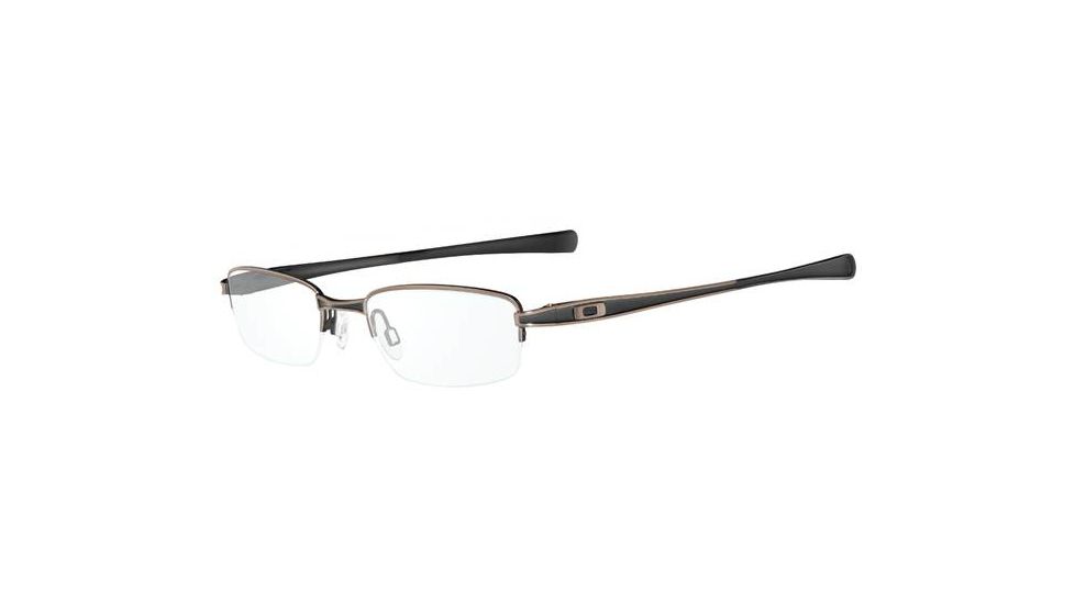 Oakley Caliper Eyeglass Frames w/ Blank Lenses - Size 48, Toast/Black Frame OX3097-0348