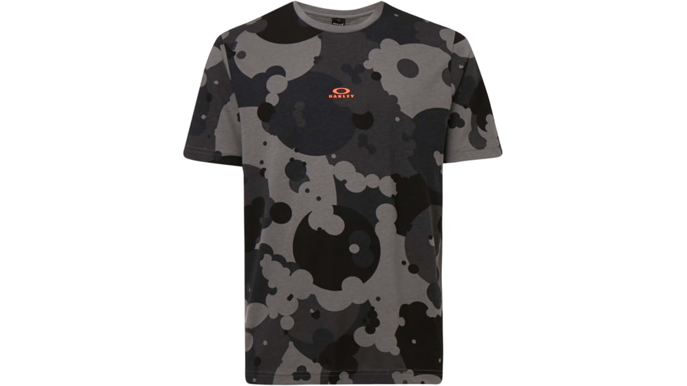 Oakley Camo Print Tee - Mens, Grey Camouflage, Large, 457899-98C-L