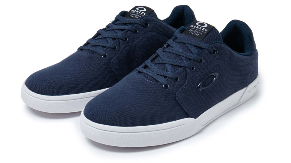 Oakley Canvas Flyer Sneaker - Mens, Dark Blue, 10.0, 13551-609-10.0