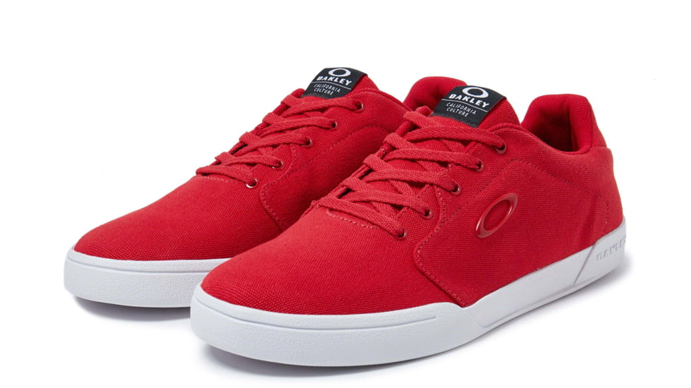 Oakley Canvas Flyer Sneaker - Mens, Red Line, 8.5, 13551-465-8.5