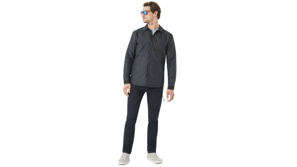 Oakley Canyon Long Sleeve Shirt Jacket - Mens, Blackout, Medium 401856-02E-M