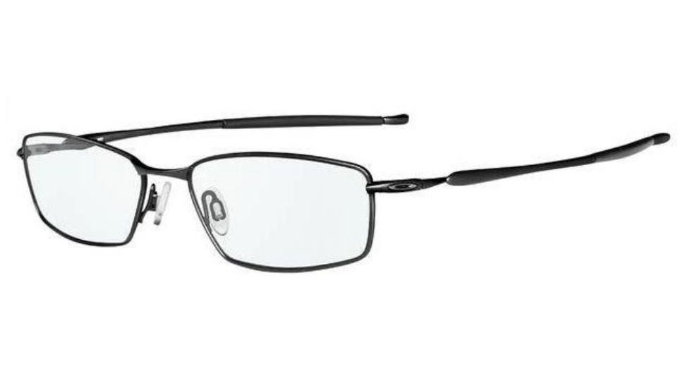 Oakley Capacitor 52mm Polished Black Single Vision Prescription Eyeglasses OX5055-0452