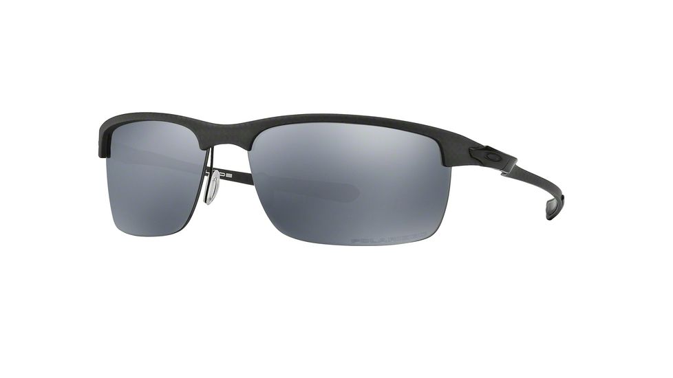 Oakley CARBON BLADE OO9174 Single Vision Prescription Sunglasses OO9174-917403-66 - Lens Diameter 66 mm, Frame Color Matte Satin Black