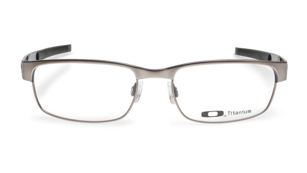 Oakley Carbon Plate Single Vision Prescription Eyeglasses, Polished Midnight Frame, OX5079-0353SV