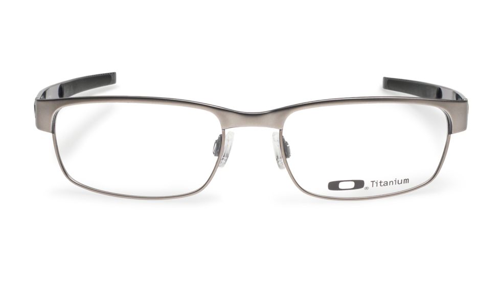 Oakley Carbon Plate Single Vision Prescription Eyeglasses, Matte Black Frame, OX5079-0155SV