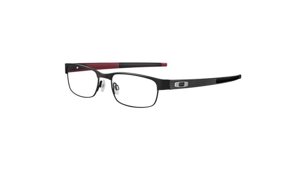 Oakley Carbon Plate Eyeglasses, Matte Black OX5079-0155-RX