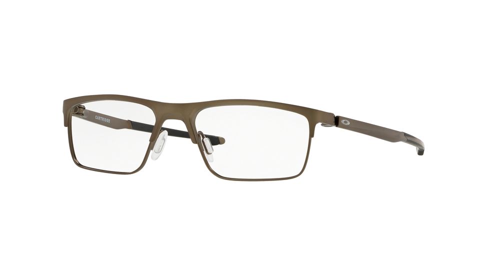 Oakley CARTRIDGE OX5137 Prescription Eyeglasses, 52mm, Pewter, OX5137-513702-52-SV