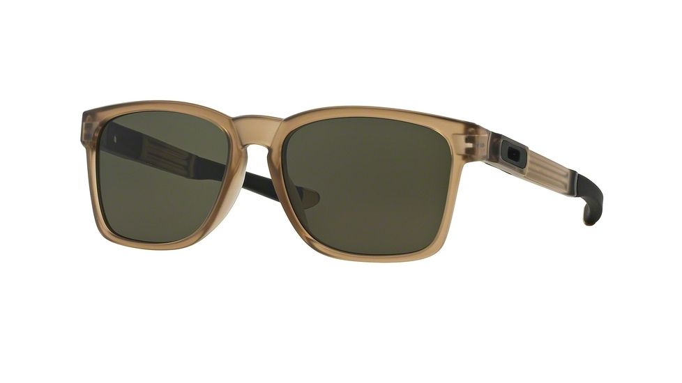 Oakley CATALYST OO9272 Progressive Prescription Sunglasses OO9272-927201-55 - Lens Diameter 55 mm, Frame Color Matte Sepia