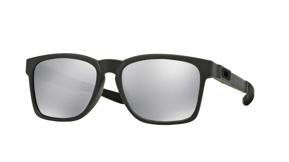 Oakley CATALYST OO9272 Progressive Prescription Sunglasses OO9272-927203-55 - Lens Diameter 55 mm, Frame Color Steel