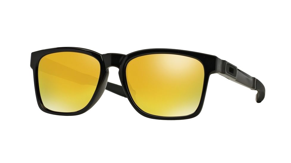 Oakley CATALYST OO9272 Progressive Prescription Sunglasses OO9272-927204-55 - Lens Diameter 55 mm, Frame Color Polished Black