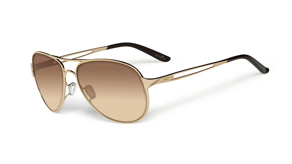 Oakley CAVEAT OO4054 Single Vision Prescription Sunglasses OO4054-405407-60 - Lens Diameter 60 mm, Frame Color Polished Gold