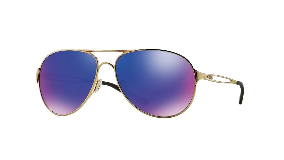 Oakley CAVEAT OO4054 Single Vision Prescription Sunglasses OO4054-405414-60 - Lens Diameter 60 mm, Frame Color Polished Gold