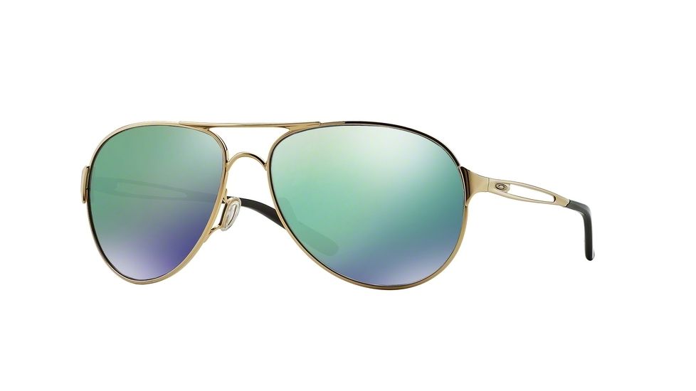 Oakley CAVEAT OO4054 Single Vision Prescription Sunglasses OO4054-405415-60 - Lens Diameter 60 mm, Frame Color Polished Gold