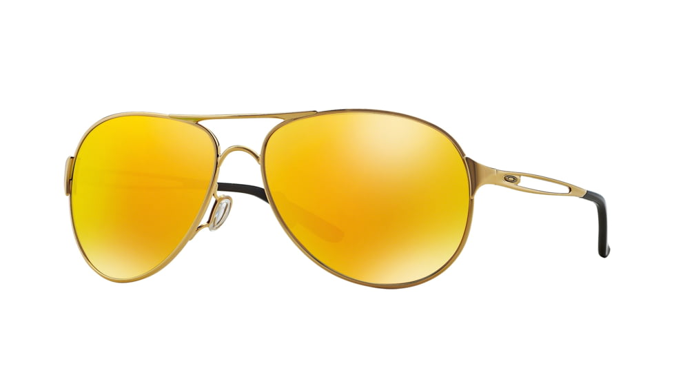 Oakley Caveat Aviator Sunglasses 405417-60 - , Fire Iridium Lenses