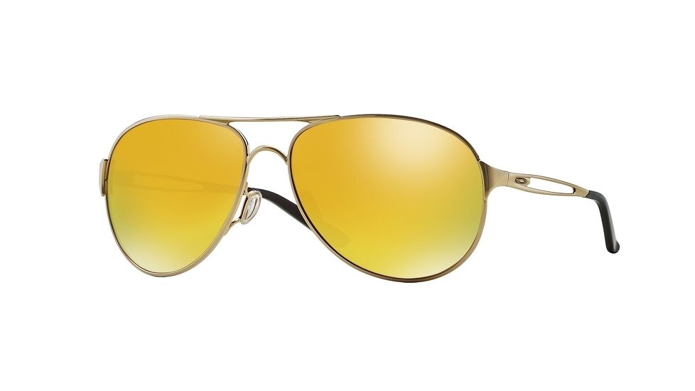 Oakley CAVEAT OO4054 Single Vision Prescription Sunglasses OO4054-405418-60 - Lens Diameter 60 mm, Frame Color Polished Gold