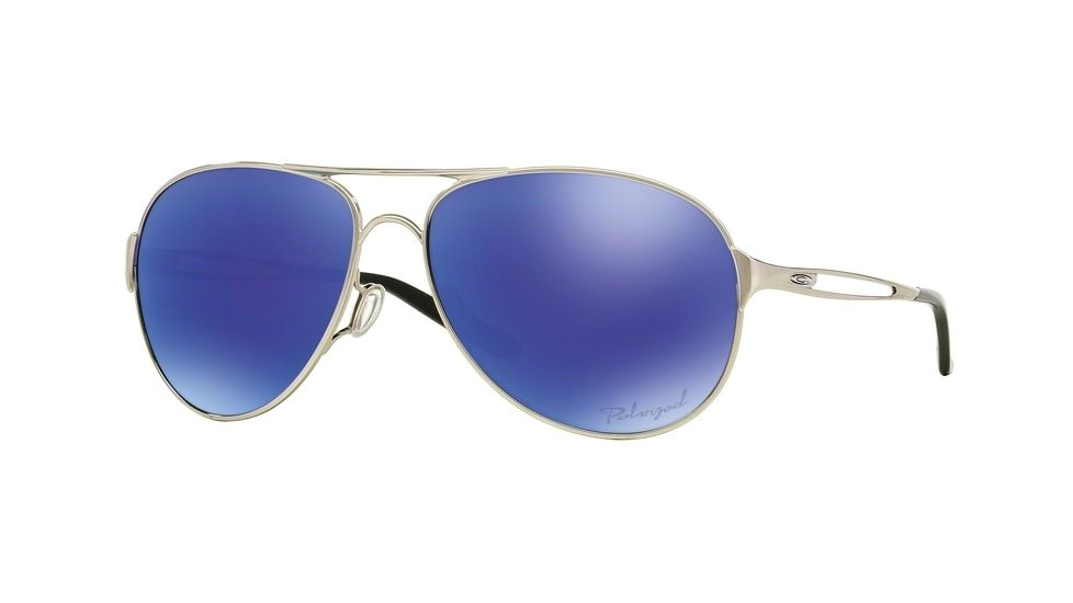 Oakley CAVEAT OO4054 Single Vision Prescription Sunglasses OO4054-405423-60 - Lens Diameter 60 mm, Frame Color Polished Chrome