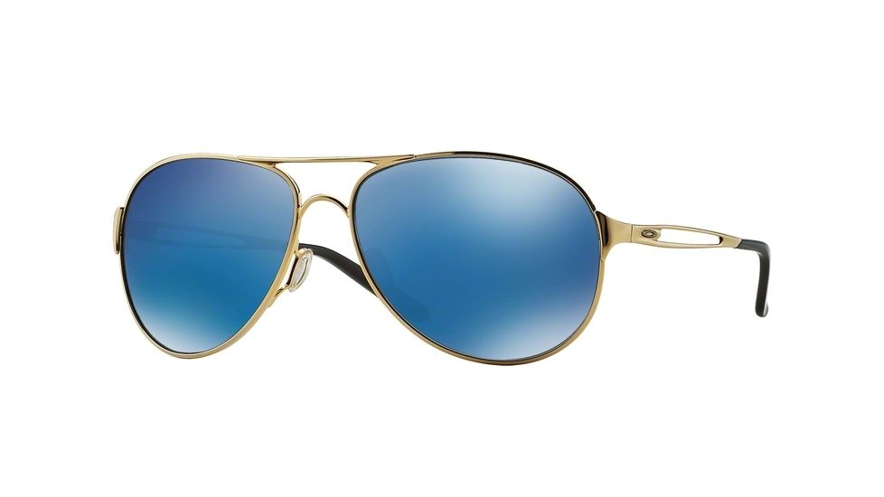 Oakley CAVEAT OO4054 Single Vision Prescription Sunglasses OO4054-405416-60 - Lens Diameter 60 mm, Frame Color Polished Gold