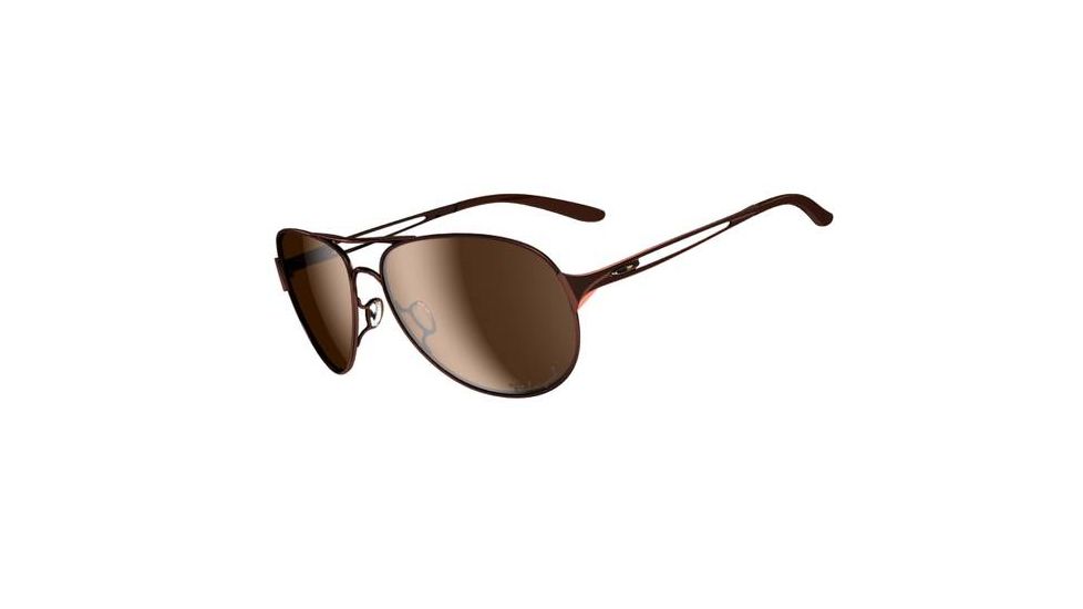 Oakley Caveat Sunglasses, Brunette Frame, Brown Lens, Polarized OO4054-05